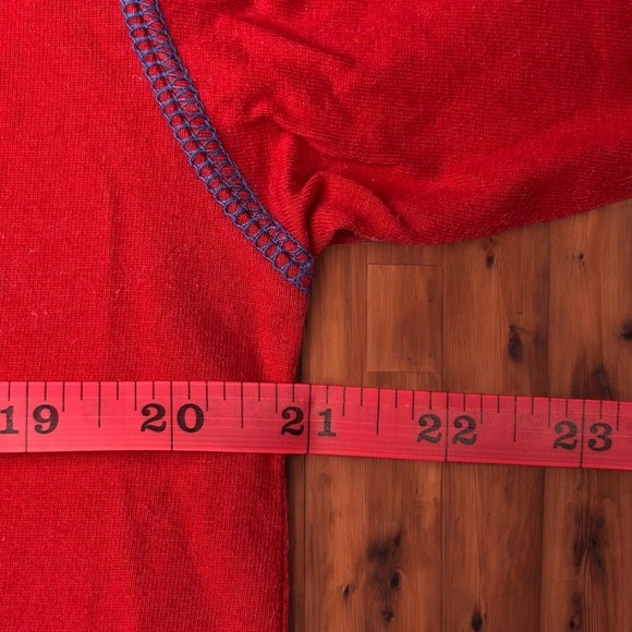 COOGI Australia Graphic T-Shirt‎ Mens Large Embroidered Red Short Sleeve - Picture 6 of 7